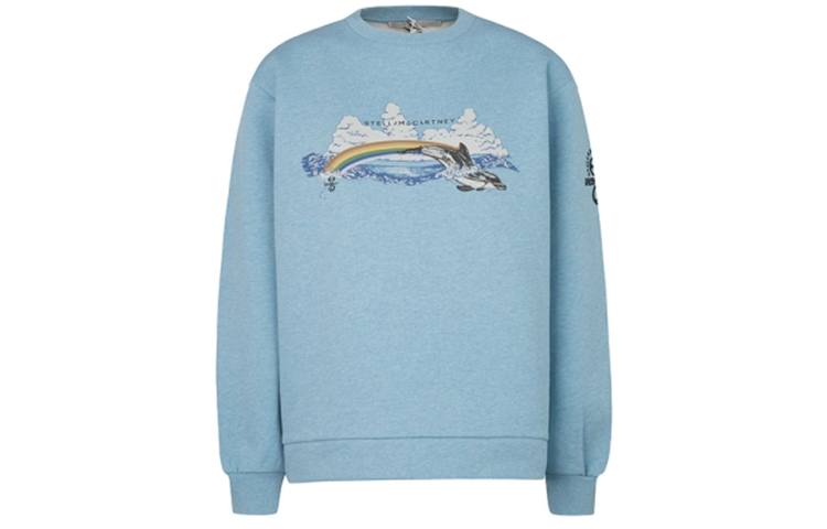 Stella McCartney Sweatshirts Women's Blue Crew Neck Moderate Regular