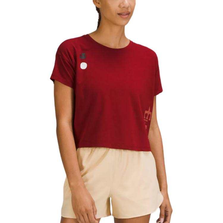 Lululemon Drop Shoulder Sleeve T Shirt Women's