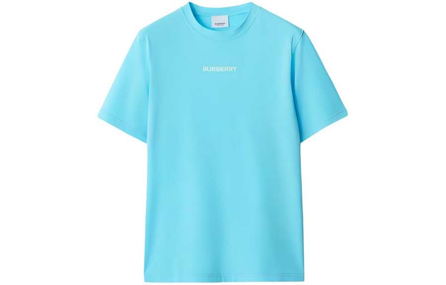 Burberry SS24 T Shirt Women's Bright Blue Topaz