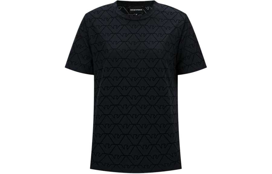EMPORIO ARMANI SS24 T Shirt Women's Navy Blue