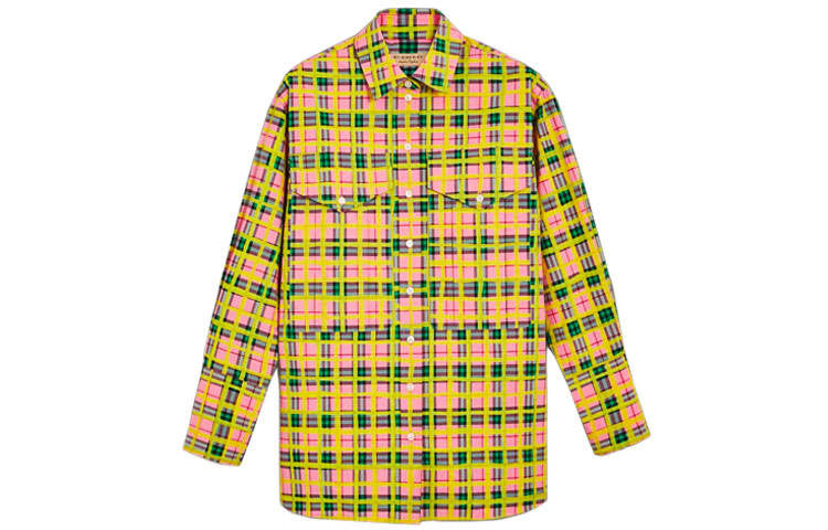 Burberry Shirt Women's Bright Coral Pink