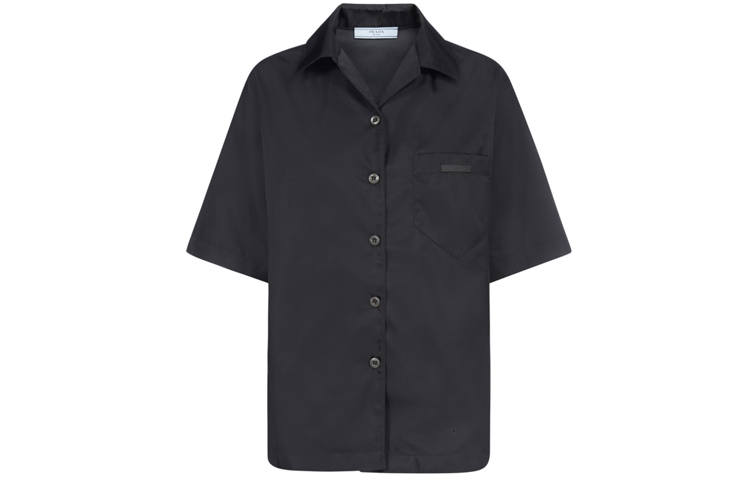 PRADA PRADA Re Nylon SS21 Shirt Women's Black