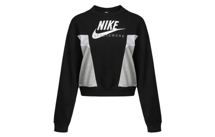 Nike Nike Sweatshirts Women's Black Crew Neck Moderate Other