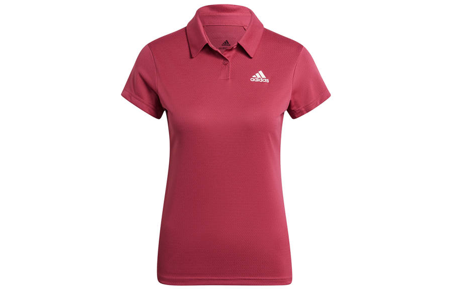 Adidas Adidas Polo Shirts Women's Pink Polo Collar Moderate Other