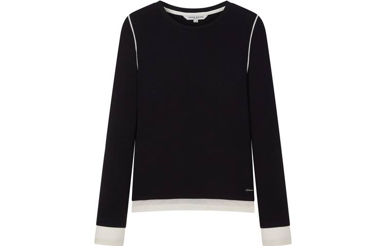 Teenie Weenie T Shirts Women's Crew Neck Moderate Straight Fit