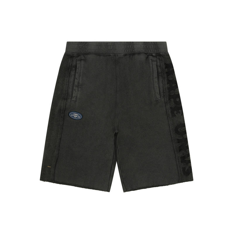 Aape Aape logo-patch shorts