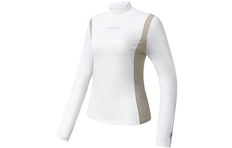 FILA T Shirts Women's White Half Turtleneck Moderate Other