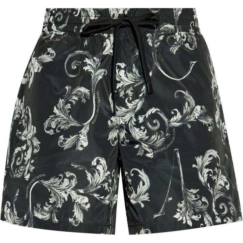 VERSACE JEANS COUTURE SS25 Casual Shorts Men's Black