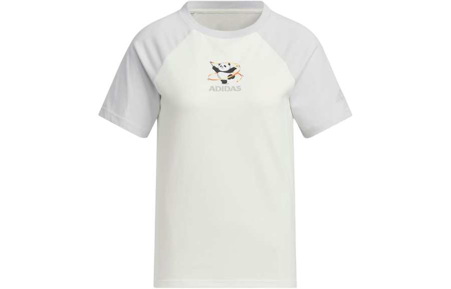 Adidas Adidas Raglan Sleeve T Shirt Women's Symbol Gray