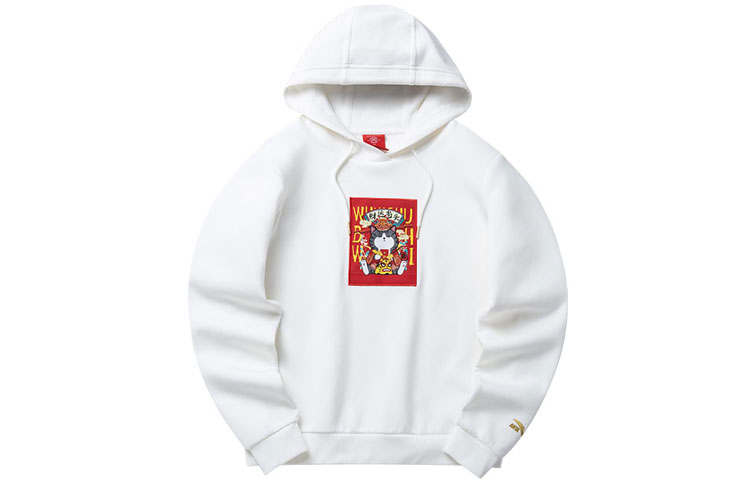 ANTA X My King Mansleep Life Collection Sweatshirts Women's White Hooded Moderate Regular