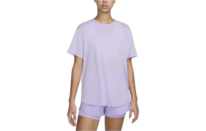 Nike Nike Drop Shoulder Sleeve T Shirt Women's Purple