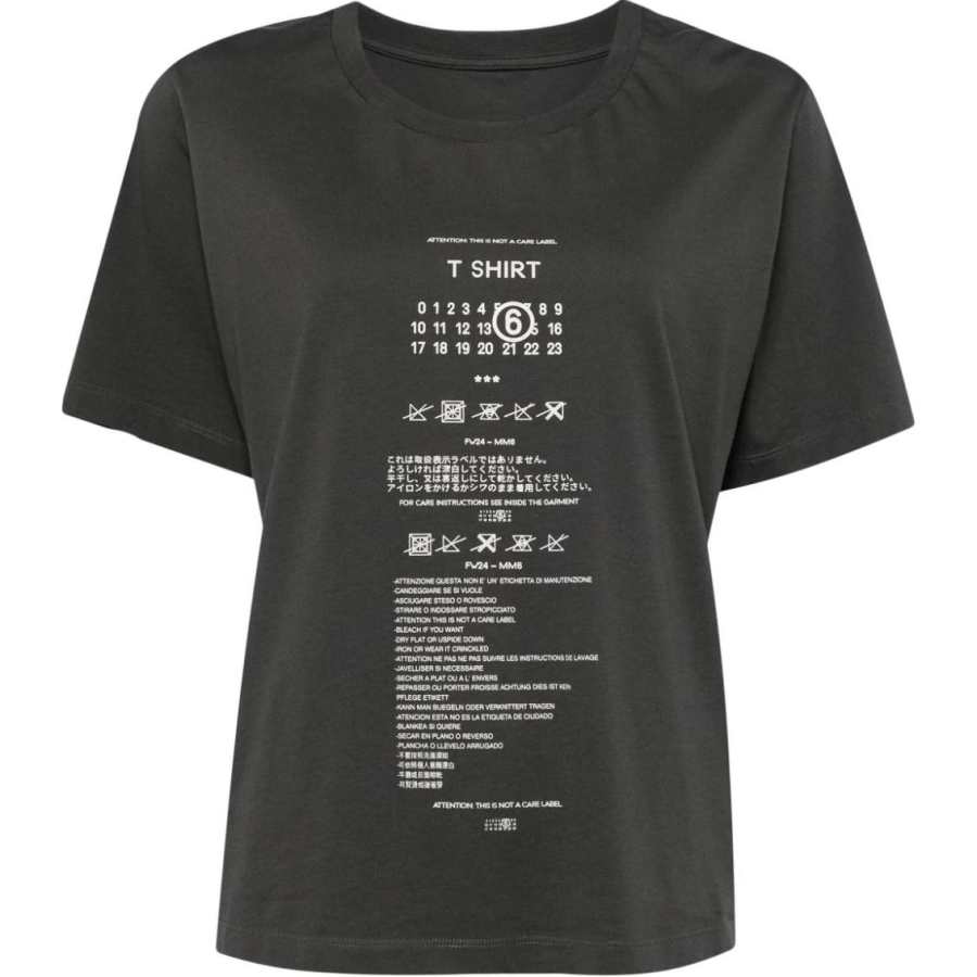 MM6 Maison Margiela logo-print cotton T-shirt