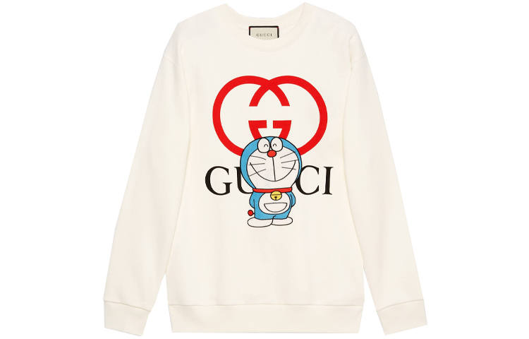 GUCCI Sweatshirt Women's Ivory White
