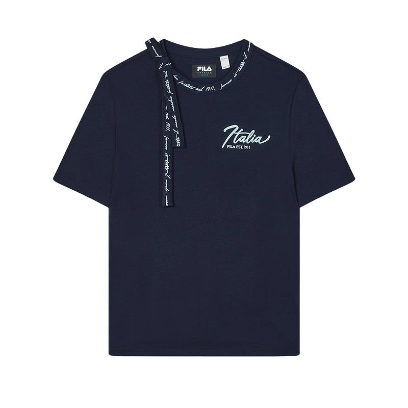 FILA T Shirt Women's Dense Ink Blue