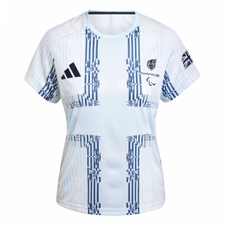 Adidas Adidas Women's Team Gb T Shirt Sky Tint