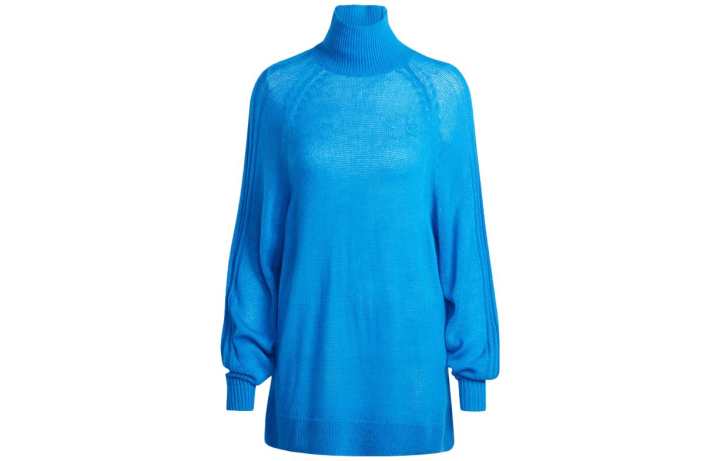Adidas Adidas Sweaters Women's Blue Turtleneck Moderate Other