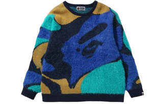 A BATHING APE Head Series Knitwear Women's Multicolor