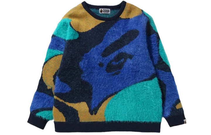 A BATHING APE A BATHING APE Head Series Knitwear Women's Multicolor