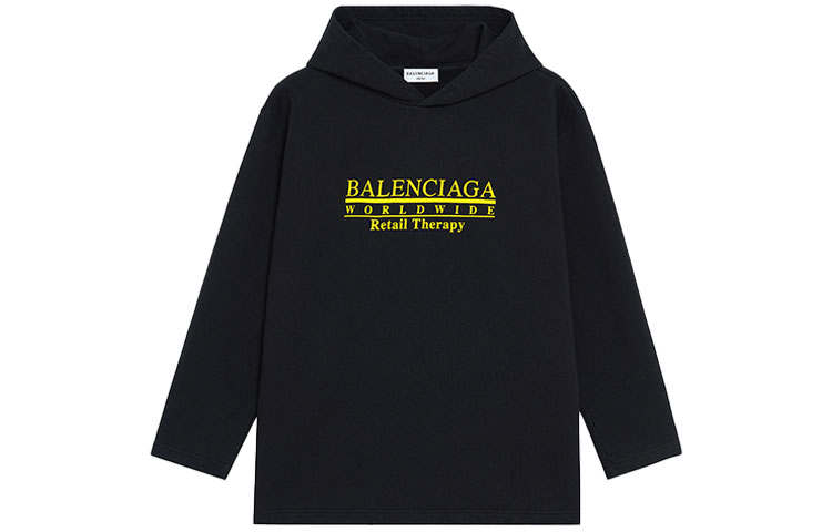 Balenciaga FW21 Sweatshirt Women's Black