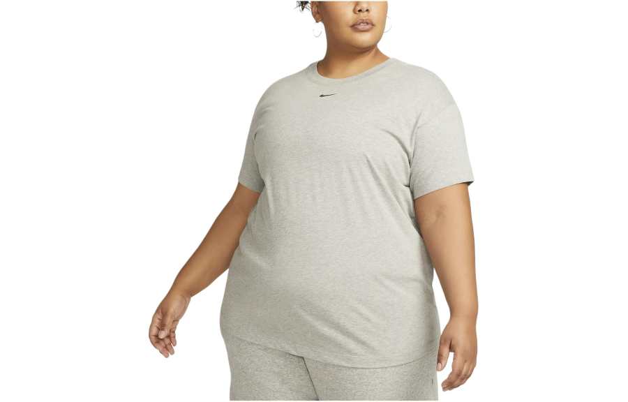 Nike Nike Drop Shoulder Sleeve T Shirt Women's Dark Gray Heather