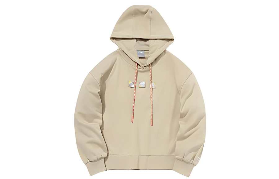 Li-Ning Li Ning Sweatshirts Women's Coast Gray Hooded Moderate Regular