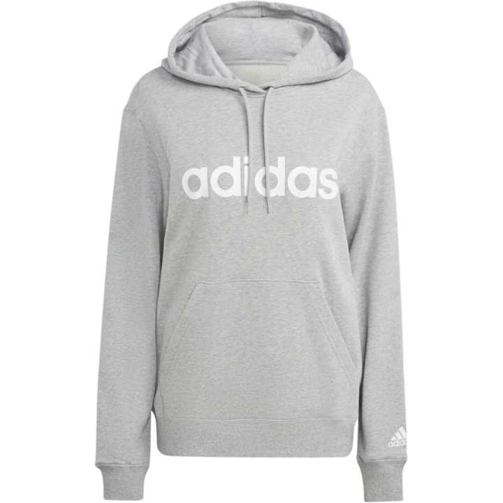 Adidas Adidas ESSENTIALSSportswear Linear Sweatshirt Women's Medium Gray/White