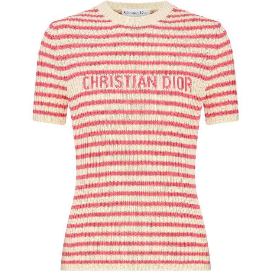DIOR Dioriviera FW24 Knitwear Women's Candy Pink