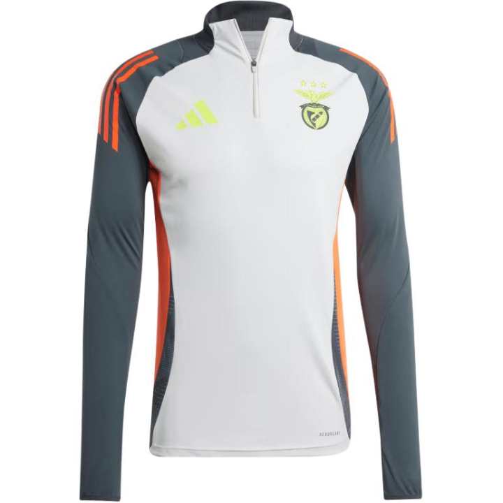 Adidas Adidas Benfica TIRO 24 COMPETITION TRAINING TOP Soccer Jersey Men's Gray White Red