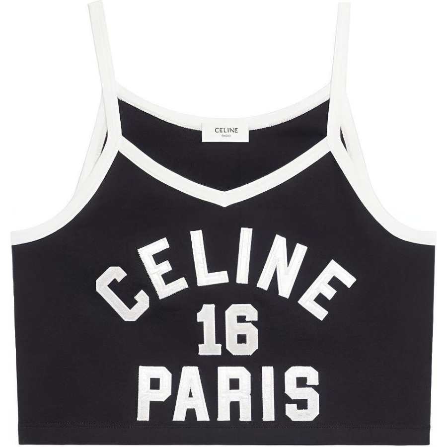 CELINE CELINE SS22 Camisole Women's Black