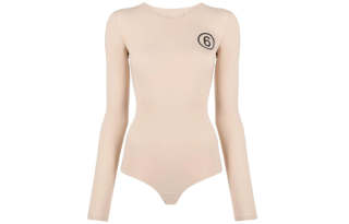 MM6 Maison Margiela Bodysuits Women's Beige Other