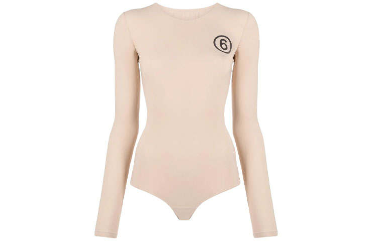 MM6 Maison Margiela Bodysuits Women's Beige Other