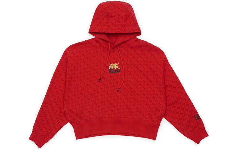 Kappa Year Of The Tiger Collection Sweatshirts Women's China Red KA05P Hooded Moderate Regular