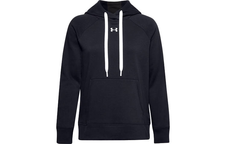 Under Armour Sweatshirts Women's Black Hooded Moderate Regular