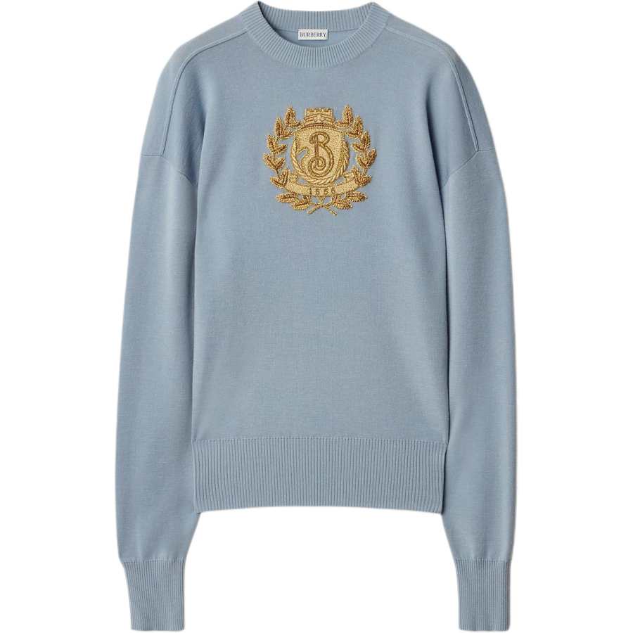 Burberry SS25 Sweater Women's Trench Gray