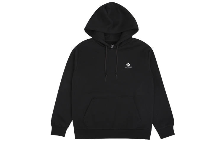 Converse Converse Sweatshirts Women's Black Hooded Thickened Regular