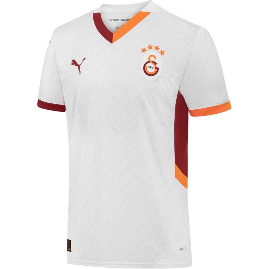 PUMA Galatasaray SS24 Soccer Jersey Men's White Red