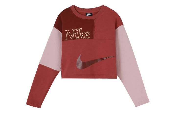 Nike Nike Sweatshirts Women's Clay Rock Red Crew Neck Moderate Regular