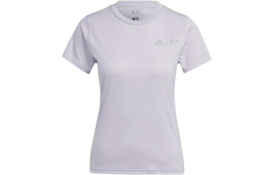 Adidas Adidas T Shirts Women's White Crew Neck Moderate Straight Fit
