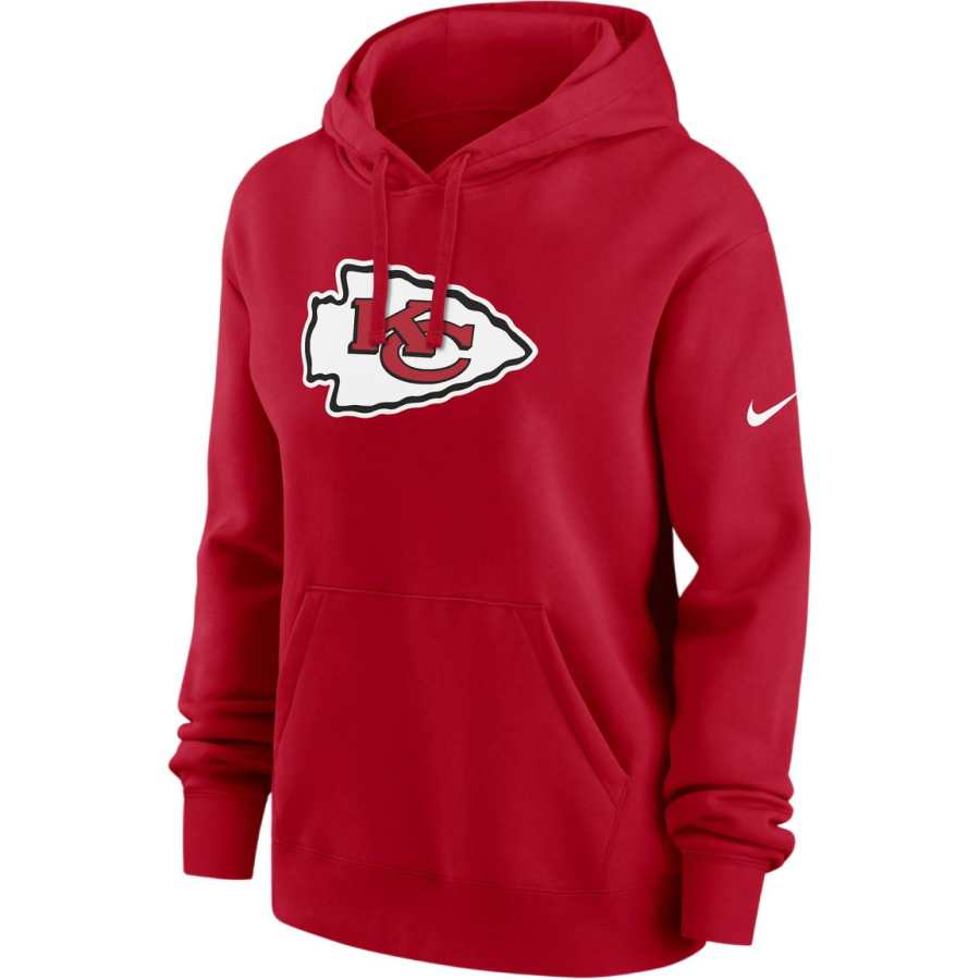 Nike Nike Kansas City Chiefs Club Women's Nike Nfl Pullover Hoodie