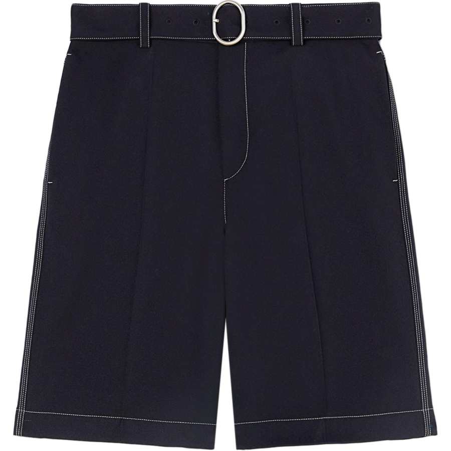 JIL SANDER Jil Sander belted shorts
