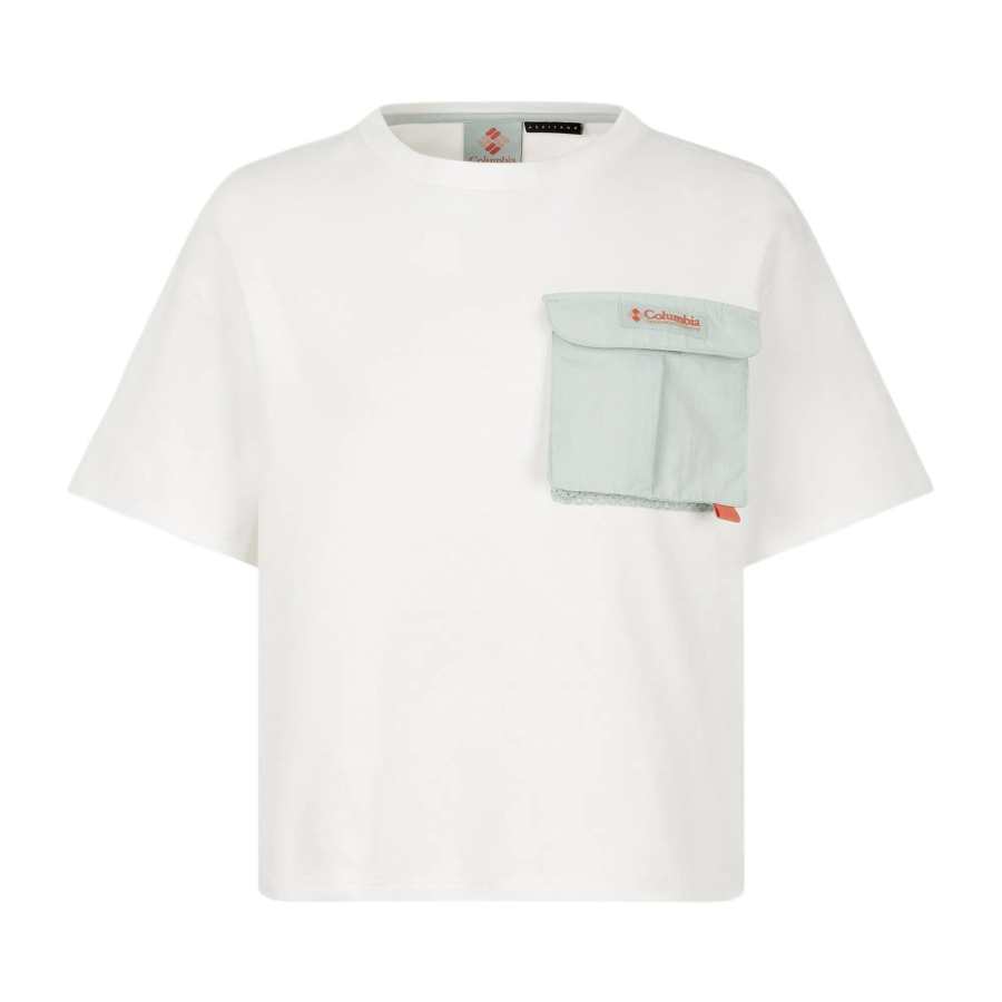 Columbia Regular T Shirt Women's Sea Salt Color 125