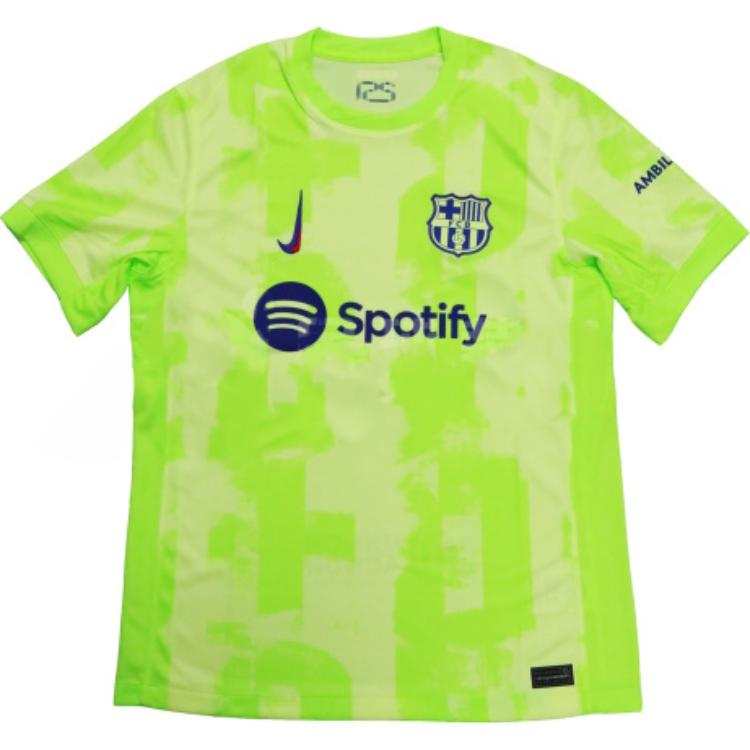 Nike Nike Barcelona Spotify Soccer Jersey Fan Edition Men's Green