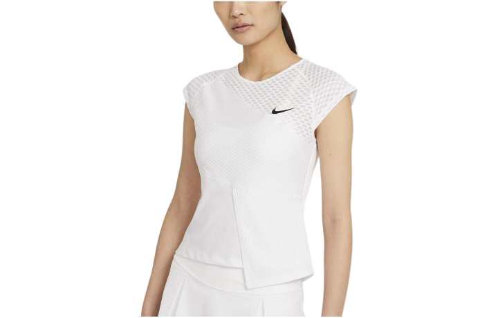 Nike Nike Dri Fit T Shirts Women's White Crew Neck Moderate Other