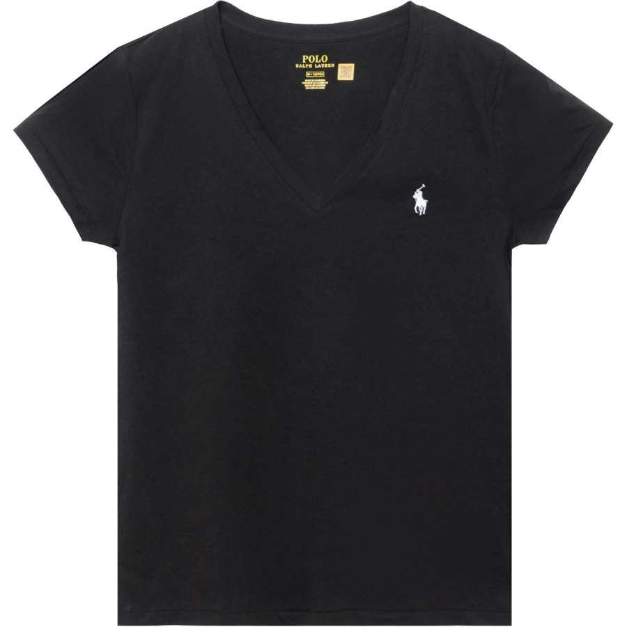 Polo Ralph Lauren SS23 T Shirt Women's Black Classic Version