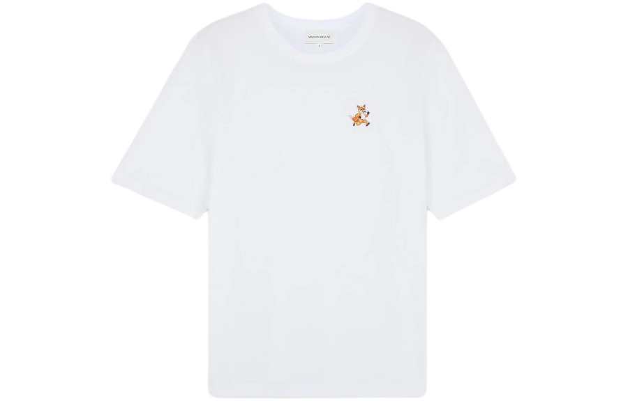 Maison Kitsune Maison Kitsuné Speedy Fox Patch Crewneck T Shirt