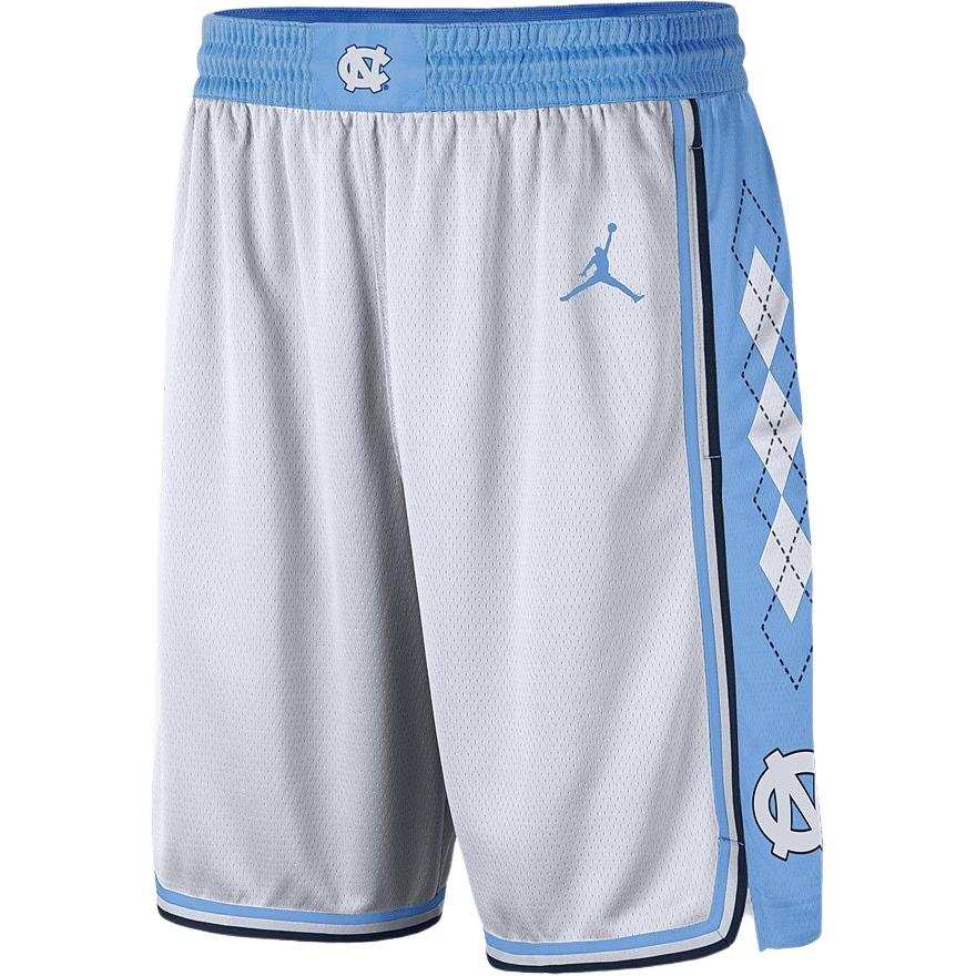 Jordan Jordan x NCAA UNC Basketball Shorts Men's White/Brave Blue