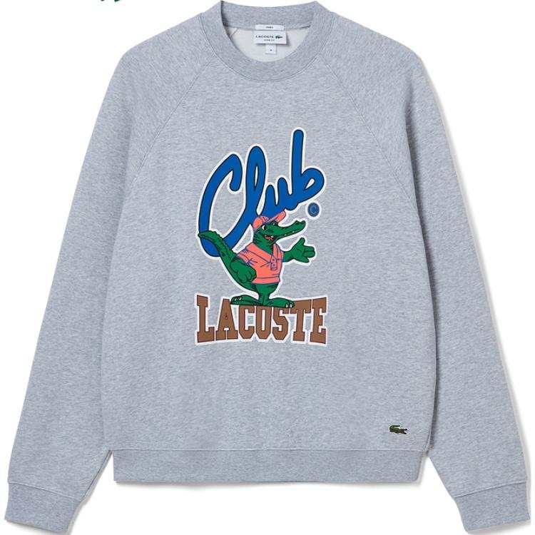 LACOSTE LACOSTE Sweatshirt Women's Silver Gray