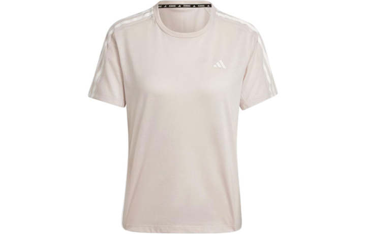 Adidas Adidas Free Shipping With AdiClub Own The Run 3-Stripes Tee
