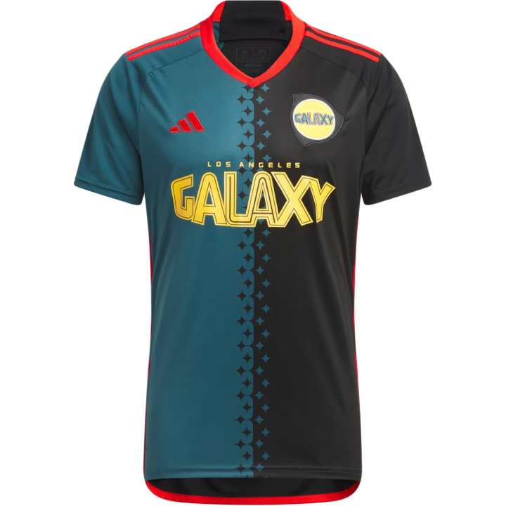 Adidas Adidas Los Angeles Galaxy SS24 Soccer Jersey Men's Black