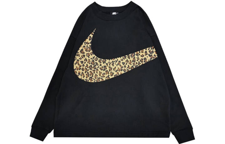 Nike Nike Sweatshirts Women's Black Crew Neck Moderate Regular
